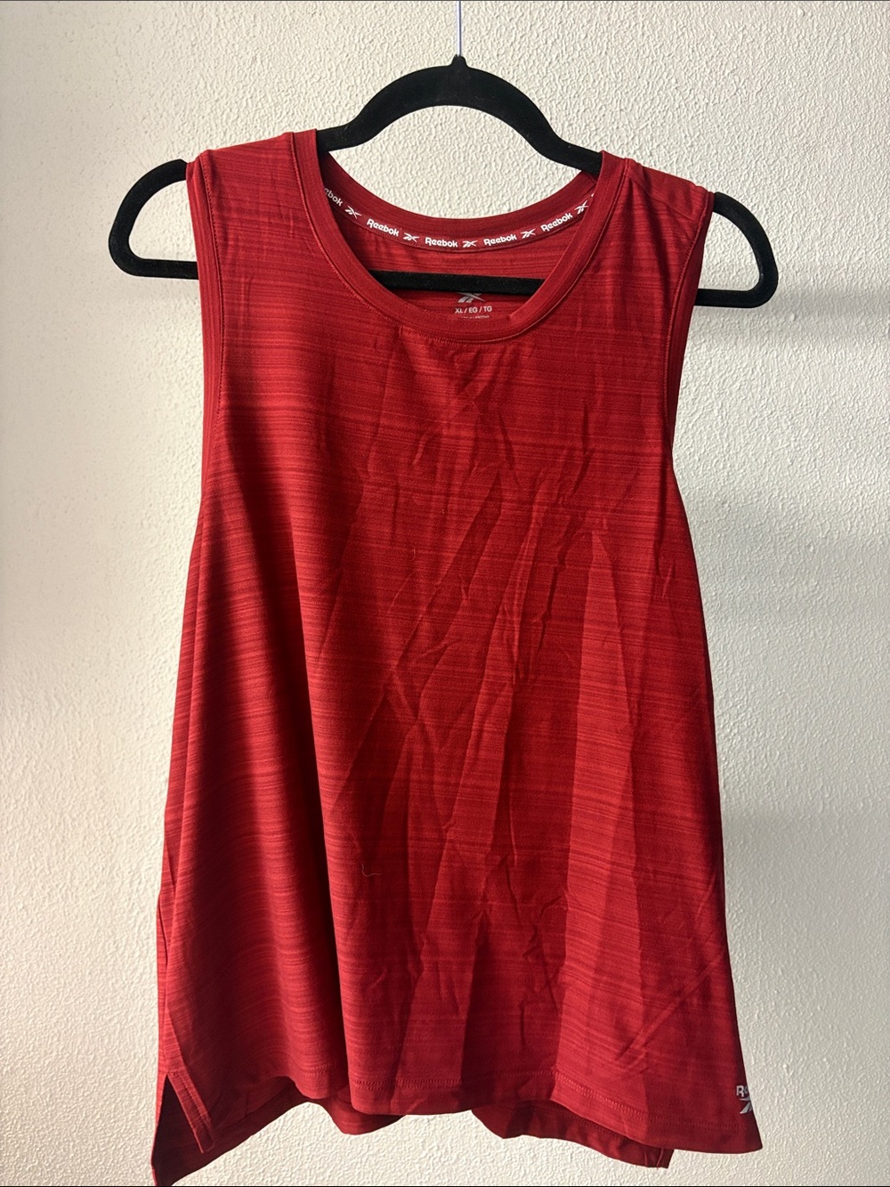 Reebok Red Women's Athletic Tank Top